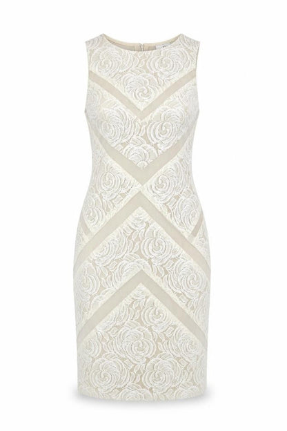 Julia Jordan Women's Ivory Sheath Cocktail Dress