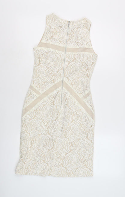 Julia Jordan Women's Ivory Sheath Cocktail Dress