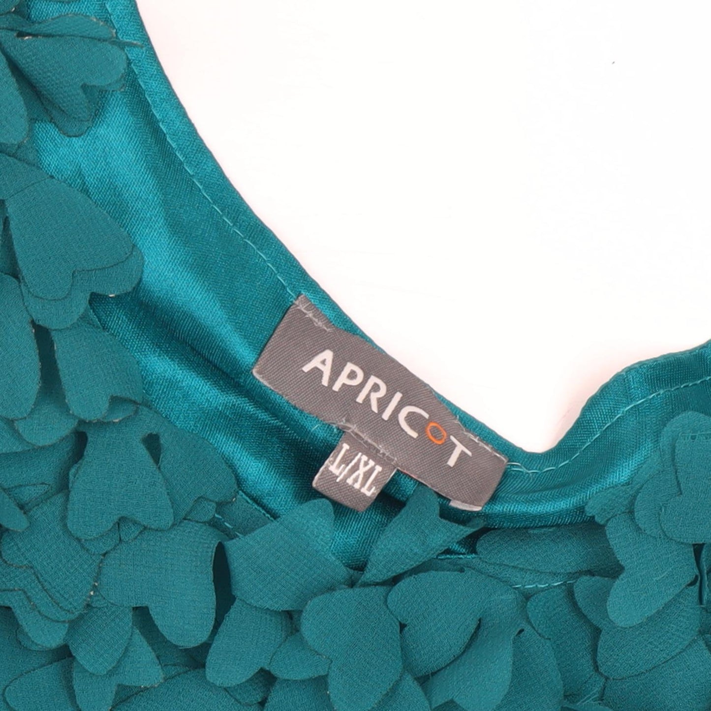 Apricot Women's Green A-Line Chiffon Dress L/XL