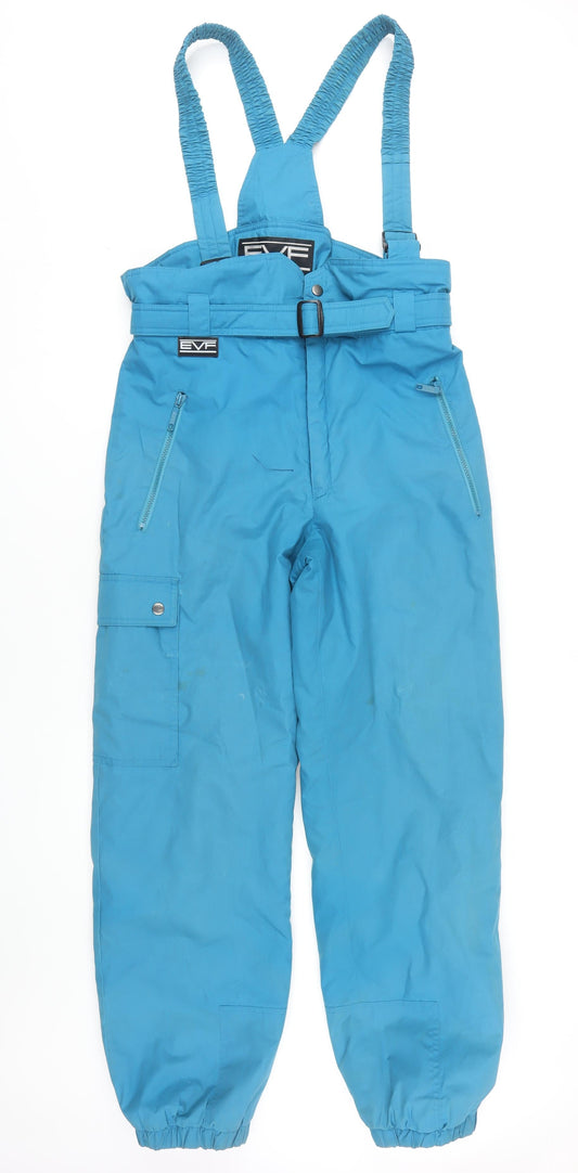 EVF Men's Snow Pants Blue 36 Skiing Trousers