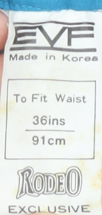 EVF Men's Snow Pants Blue 36 Skiing Trousers