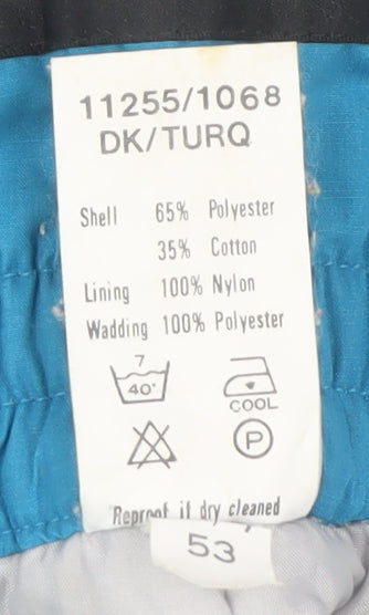 EVF Men's Snow Pants Blue 36 Skiing Trousers