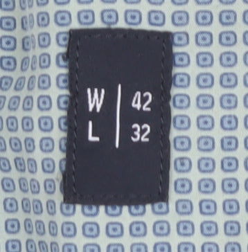 Baileys Green Men's Trousers Size 42 Cotton