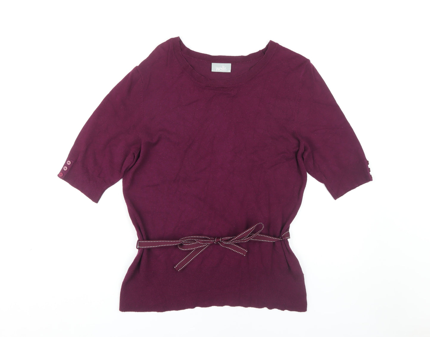 Wallis Women's Purple Pullover Jumper Size 18