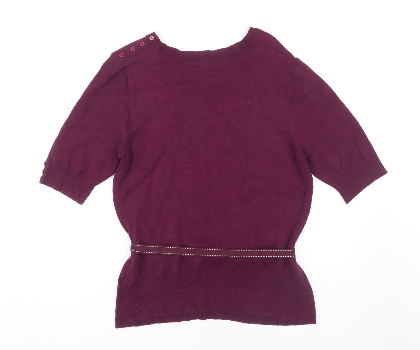 Wallis Women's Purple Pullover Jumper Size 18