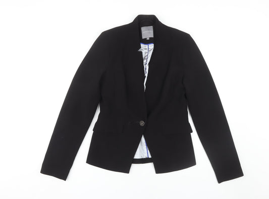 Principles Women's Black Blazer Size 8 Slim Fit