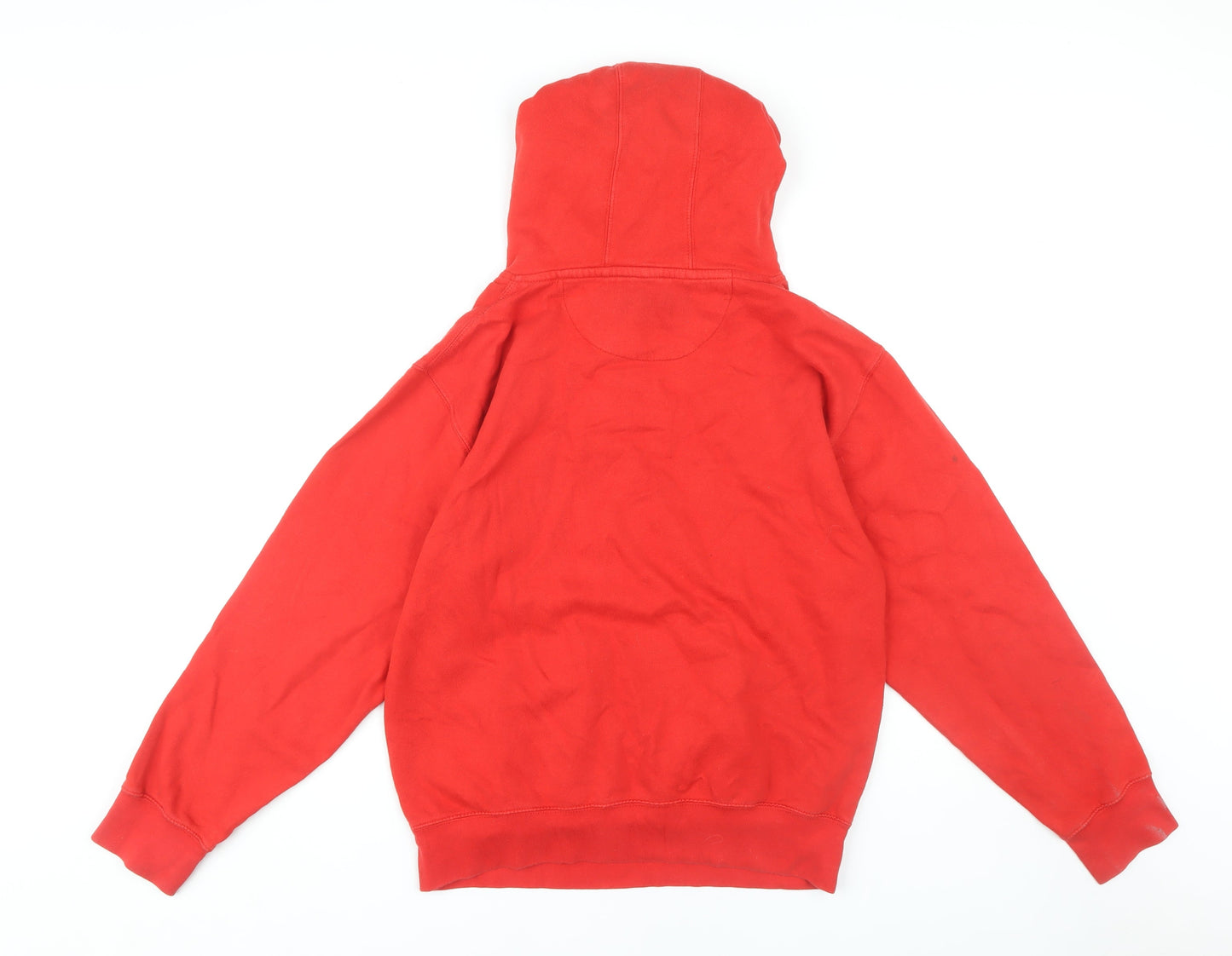 Unisex Adults UK Size S NFL Team Apparel Red Pullover Hoodie