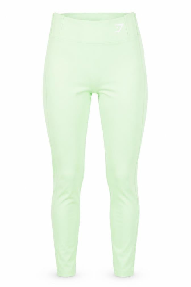 Womens UK Size S Gymshark Green Leggings Leggings