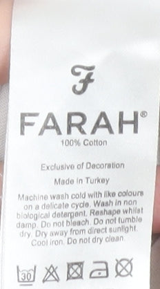 Mens UK Size M Farah Multicoloured  T-Shirt