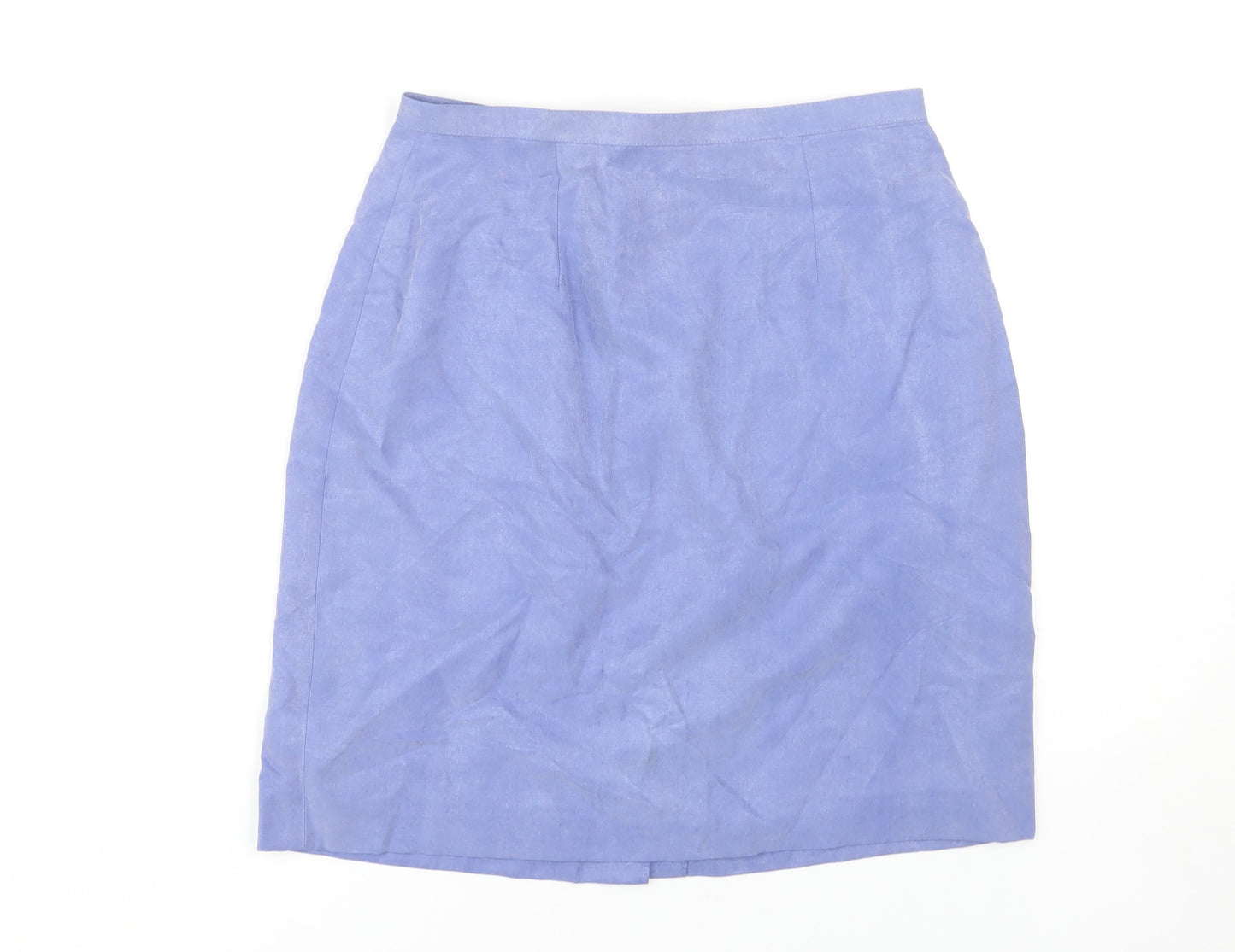 Monsoon Women's Purple Knee-Length Pencil Skirt Size 12