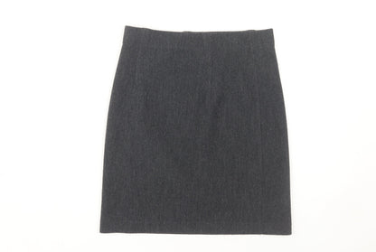 Marks and Spencer Women's Grey Pencil Skirt UK 12