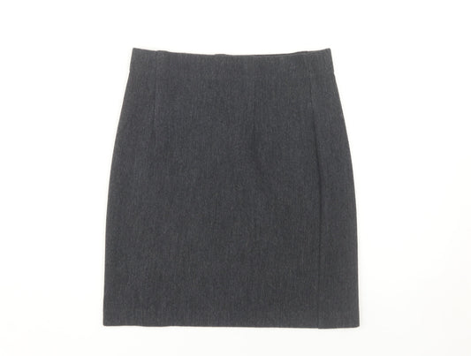 Marks and Spencer Women's Grey Pencil Skirt UK 12