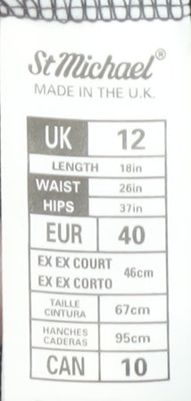 Marks and Spencer Women's Grey Pencil Skirt UK 12