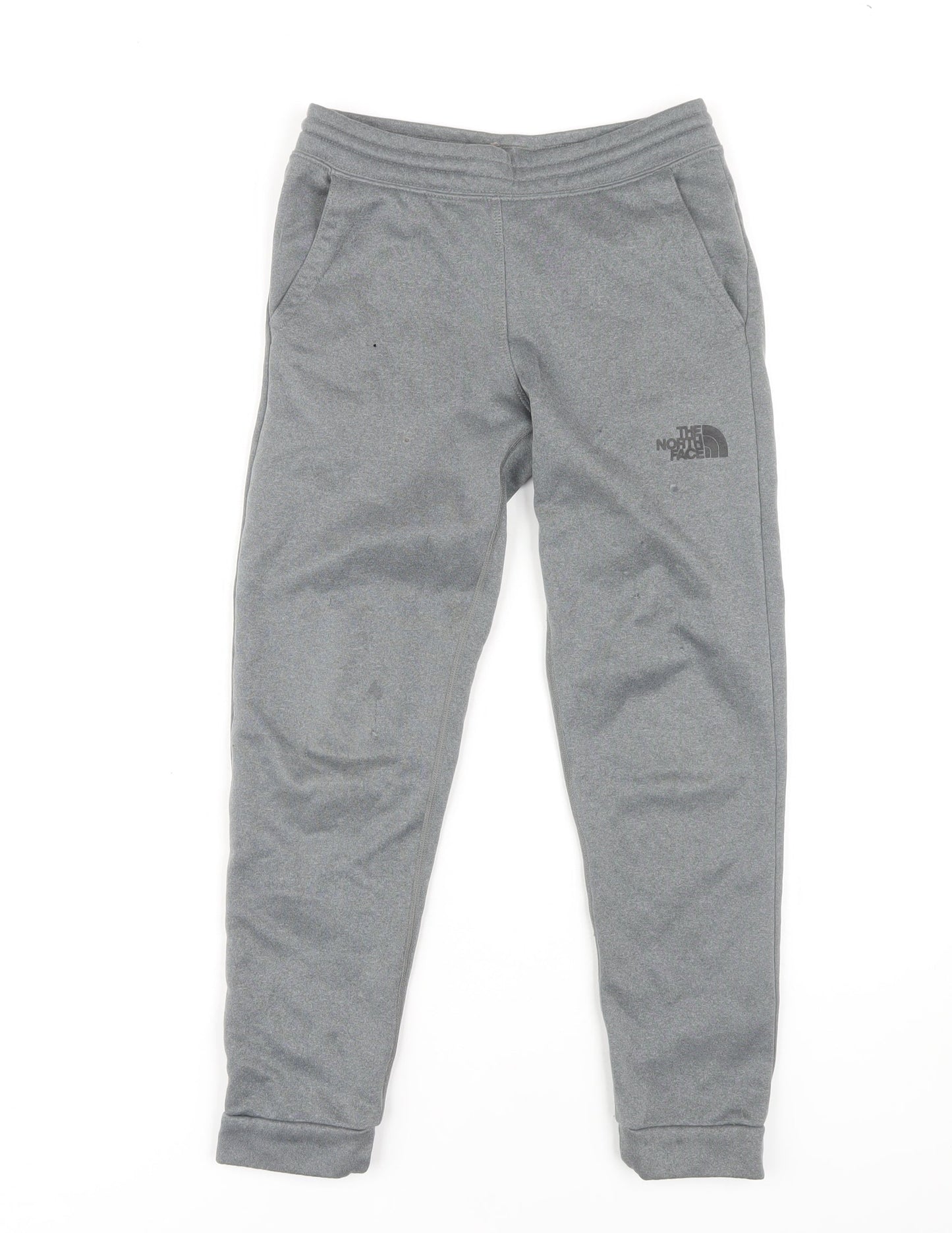 The North Face Boys Grey Joggers M - Casual Fleece Trousers