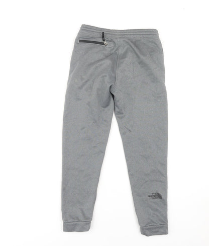 The North Face Boys Grey Joggers M - Casual Fleece Trousers