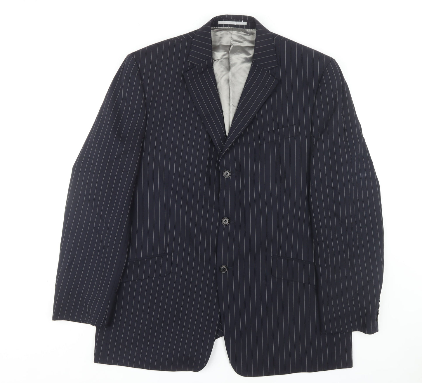 Mens UK Size 44 NEXT Regular Blue Suit Jacket