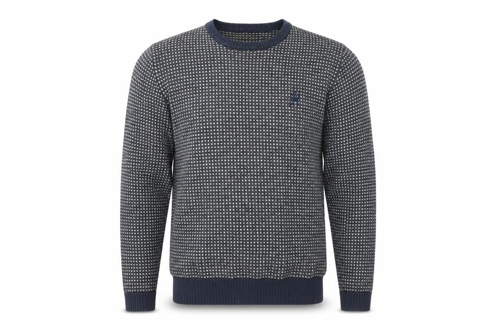 Mens UK Size M Jeff Banks Grey Pullover Jumper
