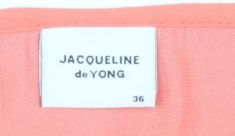 Jacqueline de Yong Women's Orange Camisole Tank Top, Size 8