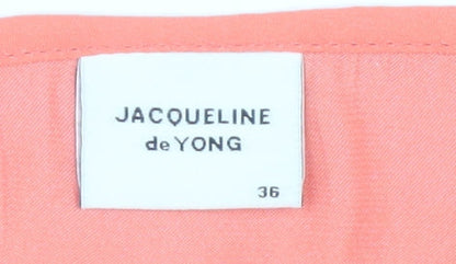 Jacqueline de Yong Women's Orange Camisole Tank Top, Size 8