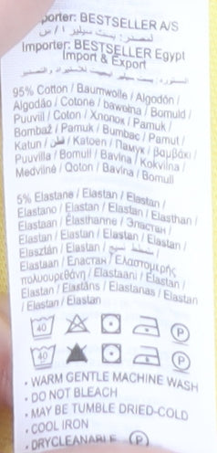 Premium by Jack & Jones Yellow Men's Polo Shirt M