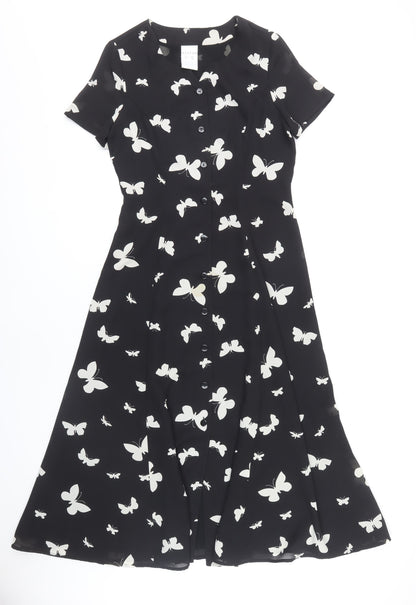 Alexon Women's Black A-Line Dress Size 12