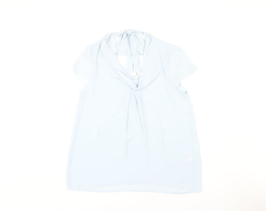 Jasper Conran Women’s Blue Cowl Neck Blouse Size 10