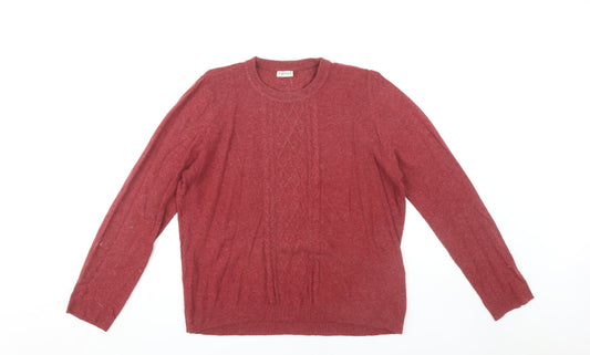 Eastex Women's Red Pullover Jumper Size 14
