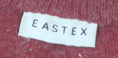 Eastex Women's Red Pullover Jumper Size 14