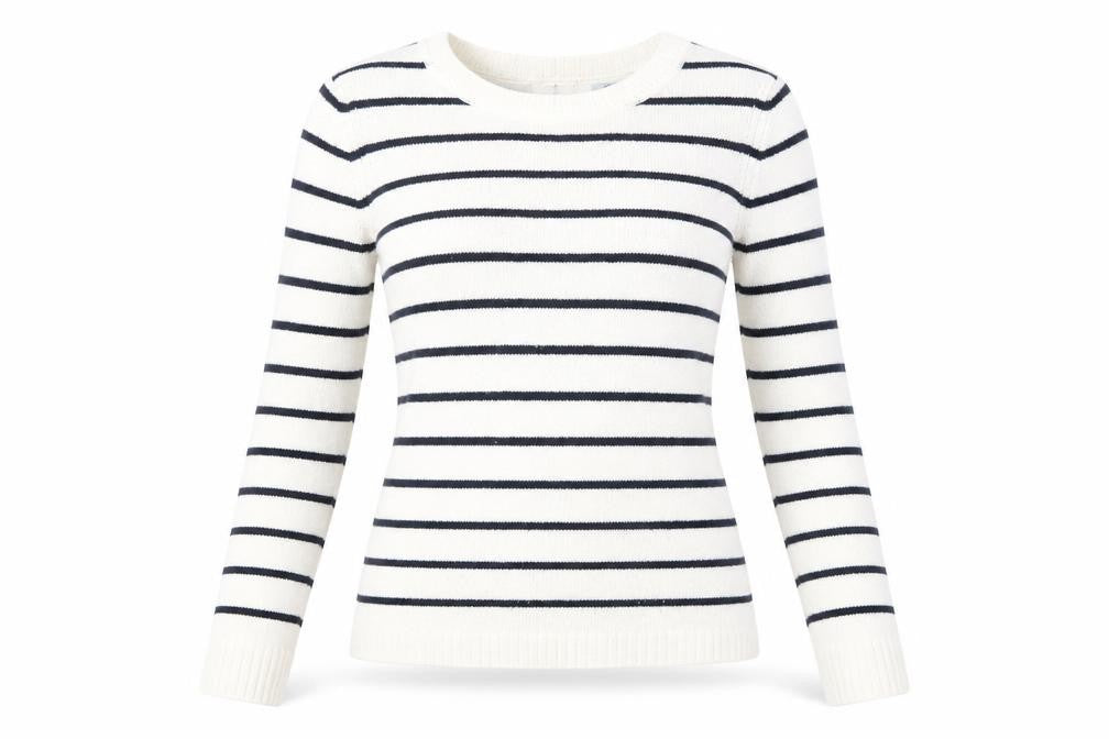 Womens UK Size XS Jigsaw White Pullover Jumper