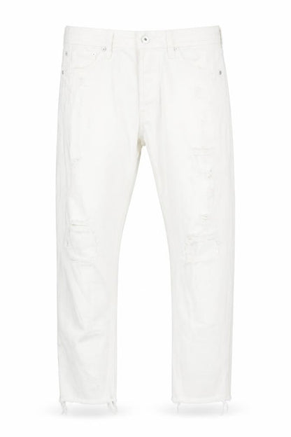 Mens UK Size 32 JACK & JONES Regular Fit Straight White Jeans