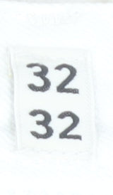 Jack & Jones Men's White Distressed Denim Jeans