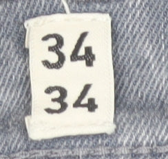 Jack & Jones Men's Blue Slim Straight Jeans 34x34