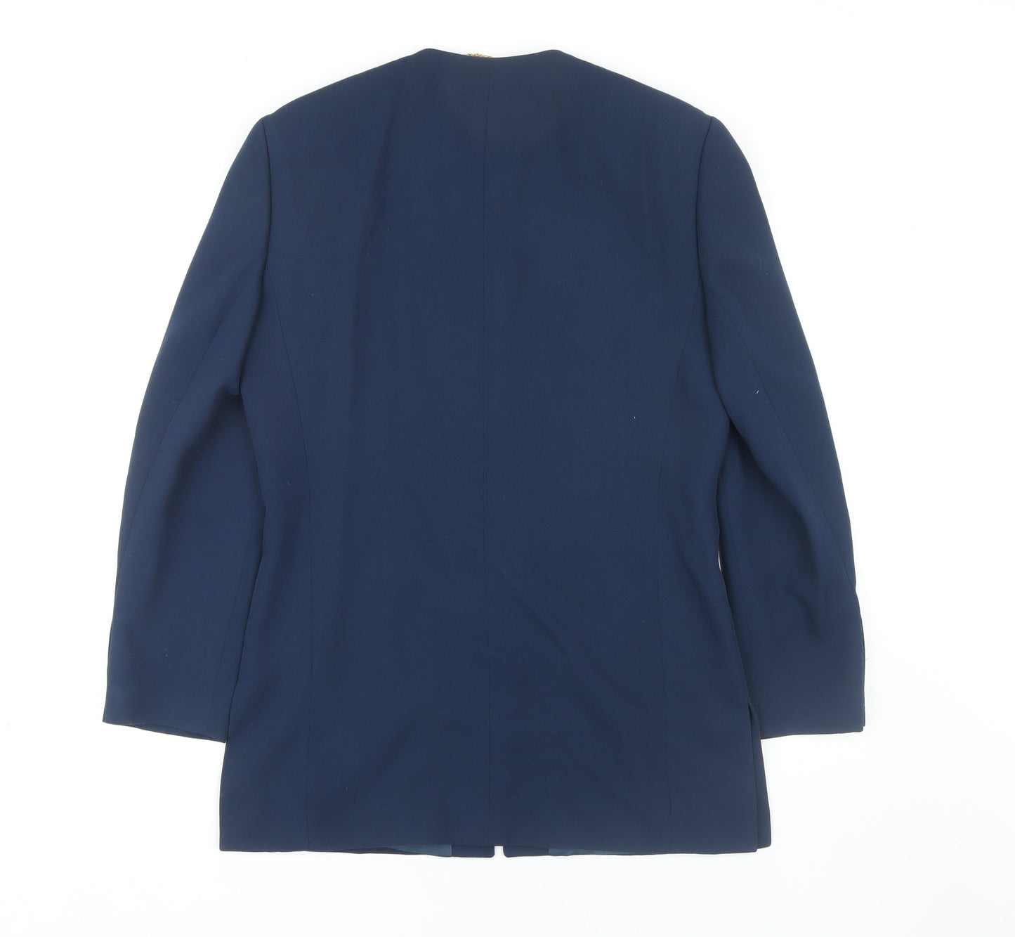 Womens UK Size 8 Viyella Blue Basic Jacket