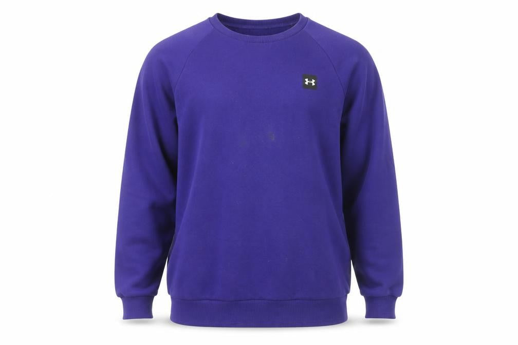 Mens UK Size L Under armour Purple Pullover Sweatshirt