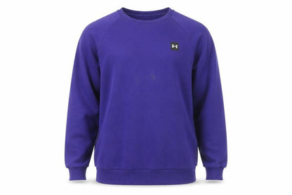 Mens UK Size L Under armour Purple Pullover Sweatshirt