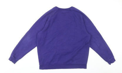 Under Armour Men's Purple Pullover Sweatshirt L
