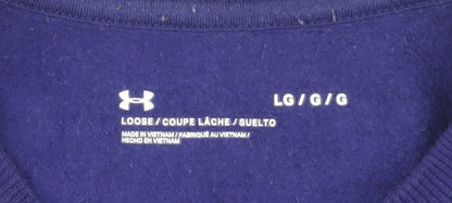 Under Armour Men's Purple Pullover Sweatshirt L