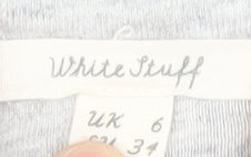 Womens UK Size 6 White Stuff Grey Tunic Blouse