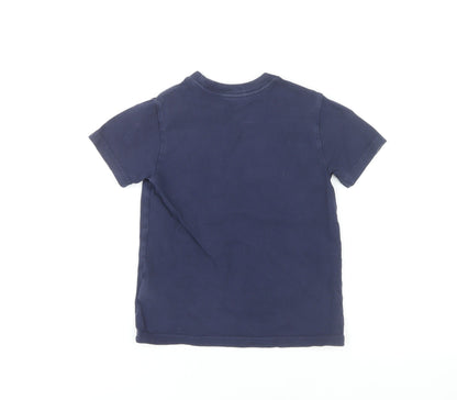 Polo Ralph Lauren Boys' Blue T-Shirt, Logo, Size 5 Years