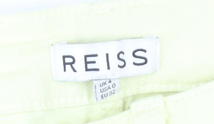 Reiss Women's Yellow Skinny Jeans Size UK 4