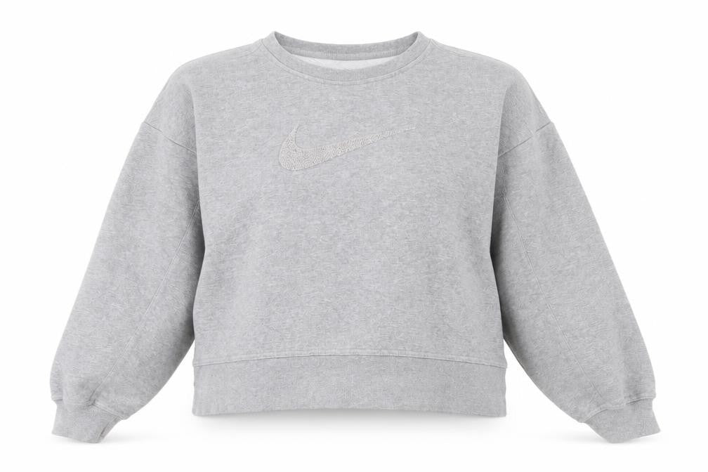 Womens UK Size S Nike Grey Pullover Sweatshirt