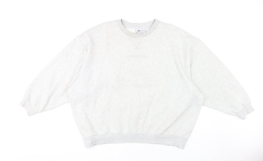Adidas Women's White Pullover Sweatshirt Size 10