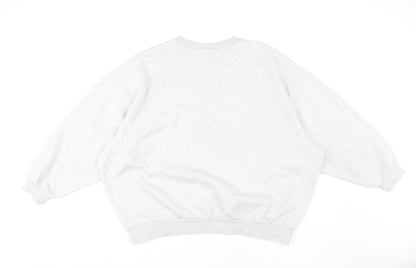 Adidas Women's White Pullover Sweatshirt Size 10