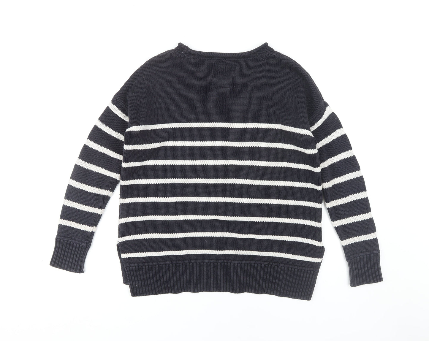 Womens UK Size S Superdry Black Pullover Jumper