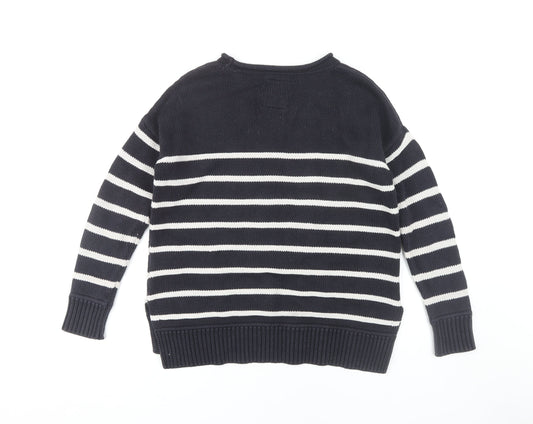 Womens UK Size S Superdry Black Pullover Jumper