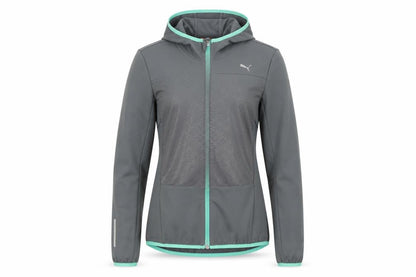 Womens UK Size 8 PUMA Grey Windbreaker Coat