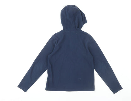 Mountain Warehouse Girls Blue Pullover Hoodie, 9-10 Years