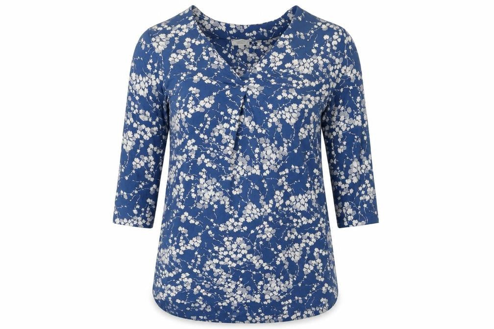 Womens UK Size UK 6 Fat Face Blue Basic Blouse