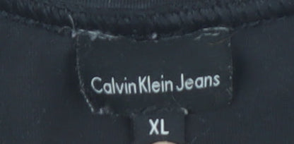 Mens UK Size XL Calvin Klein Jeans Black  T-Shirt