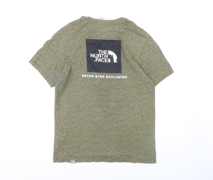The North Face Men's Green Graphic Print T-Shirt S
